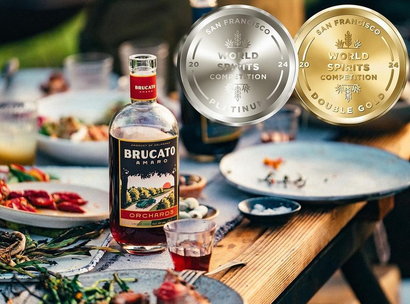 Brucato Amaro Orchards - Platinum; Double Gold - San Francisco World Spirits Competition - San Francisco (USA) - 2024