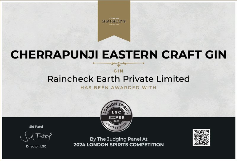 CHERRAPUNJI EASTERN CRAFT GIN - Silver - London Spirits Competition - 2024