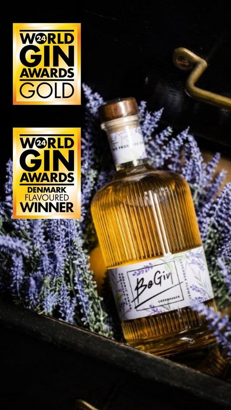 BeGin (Copenhagen) - Gold; Winner - World Gin Awards - Denmark - 2024