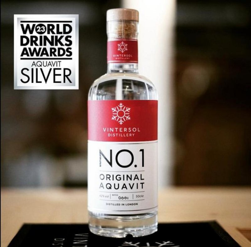 No.1 Original Aquavit - Silver - World Drinks Awards - 2023