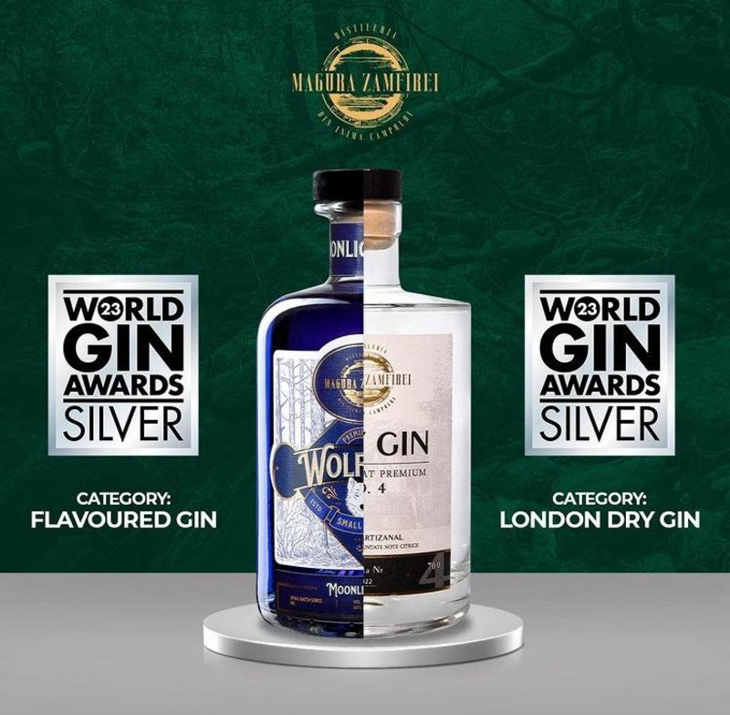 Woli Gin (Moonlight) / Gin (London Dry) - Silver - World Gin Awards - 2023