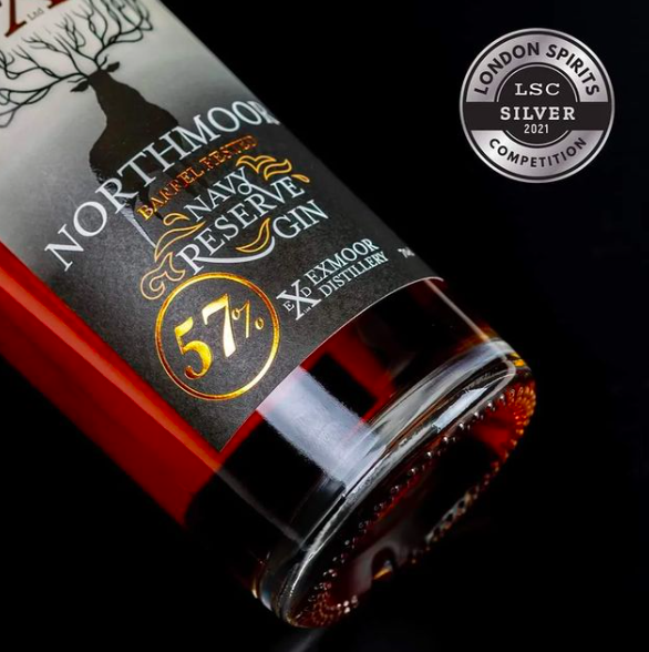 Northmoor Navy Reserve Gin - Silver - London Spirits Competition - 2021