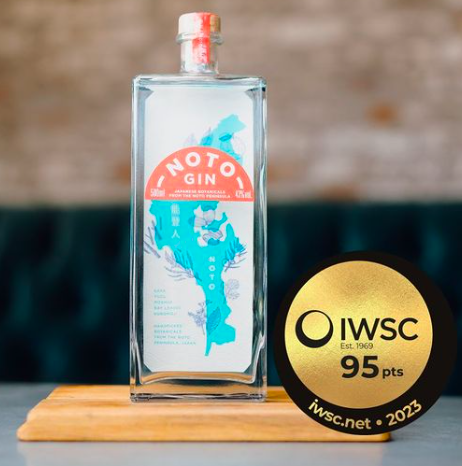 Noto Gin - 95 pts - IWSC - 2023
