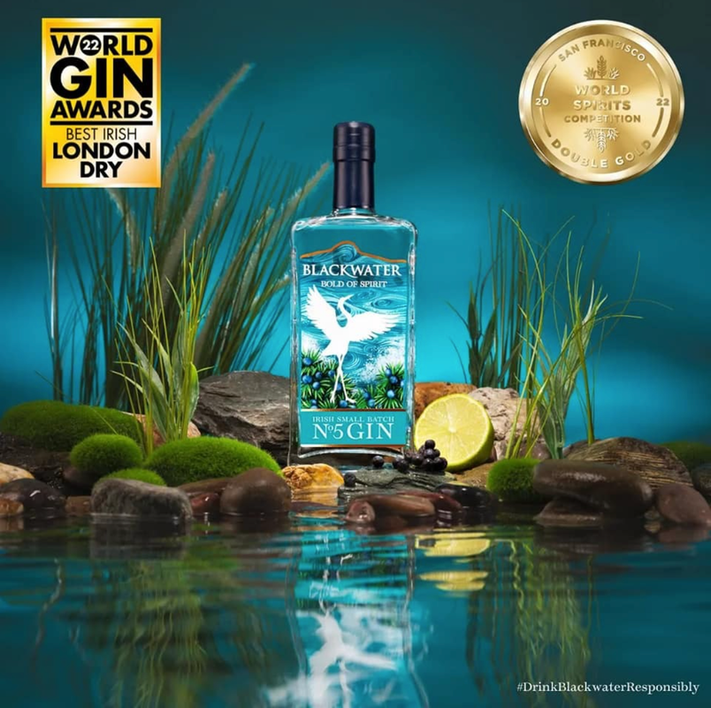 Blackwater No. 5 Gin - Best Irish London Dry - World Gin Awards - San Francisco - 2022