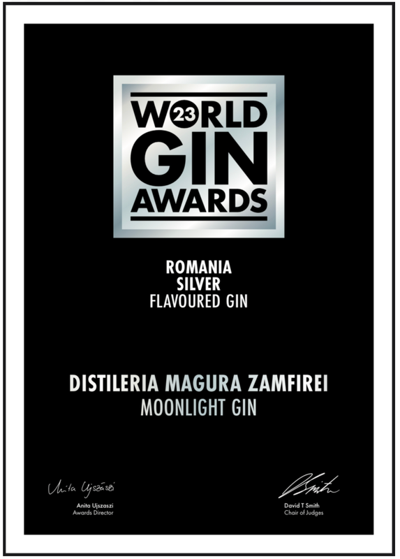 Moonlight Gin - Silver - World Gin Awards - Romania - 2023