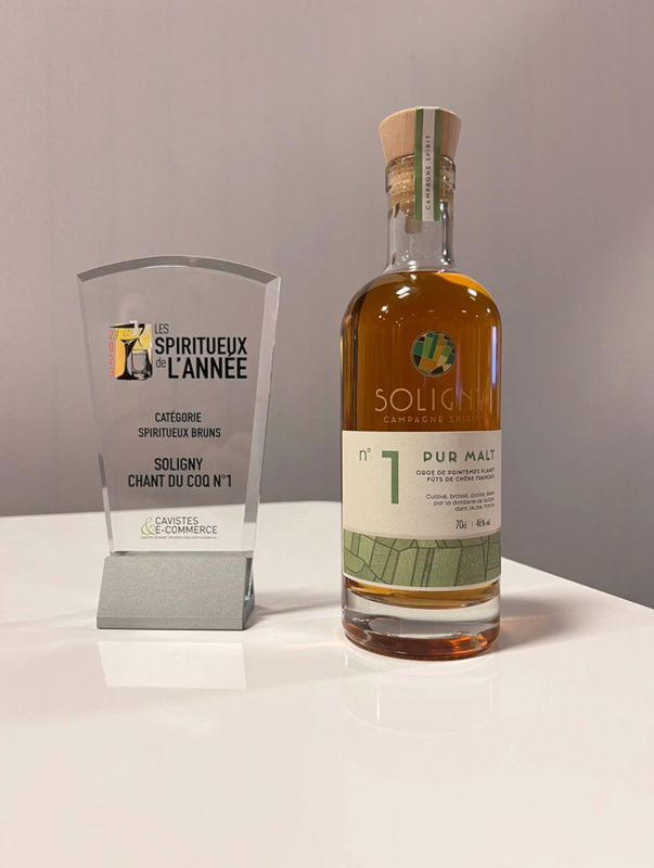Soligny Chant du Coq N°1 (Pur Malt) - Les Spiritueux de l’Année - Les Spiritueux de l’Année - 2022