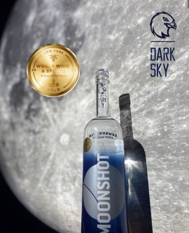 MOONSHOT (Riverhawks Premium Vodka) - Gold - New York World Wine & Spirits Competition - New York - 2022