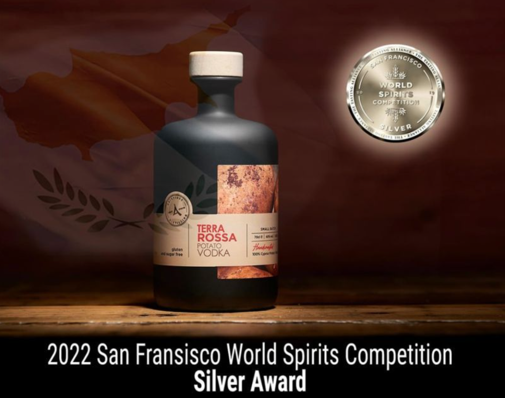 Terra Rossa Potato Vodka - Silver - San Francisco World Spirits Competition - San Francisco - 2022