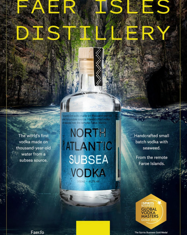 North Atlantic Subsea Vodka - Gold - The Spirits Business Global Vodka Masters - 2022
