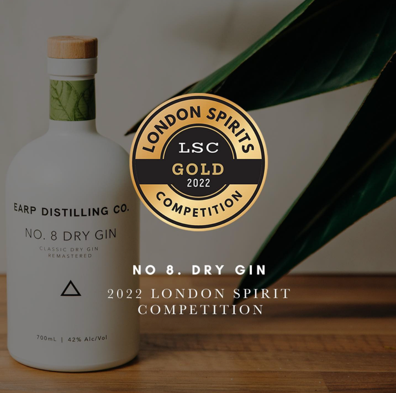 No. 8 Dry Gin - Gold - London Spirits Competition - London - 2022