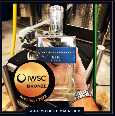 VALOUR+LEMAIRE GIN ELNATH - Bronze - IWSC - 2022