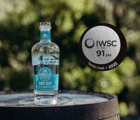 Dry Gin - IWSC 91 pts - IWSC - 2022