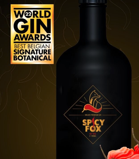 Spicy Fox - Best Belgian Signature Botanical - World Gin Awards - Belgian - 2022