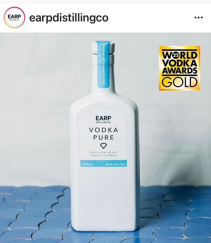 EARP Vodka Pure - Gold - World Vodka Awards - 2022