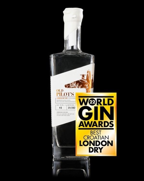 Old Pilot's London Dry Gin - Best Croatian London Dry - World Gin Awards - Croatia - 2022