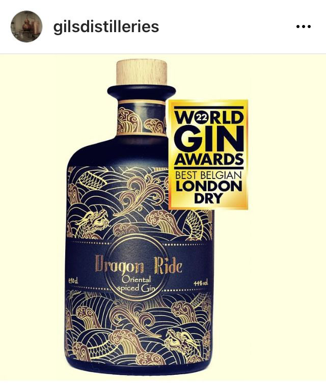 Dragon Ride (Oriental Spiced Gin) - Best Belgian - World Gin Awards - Belgium - 2022