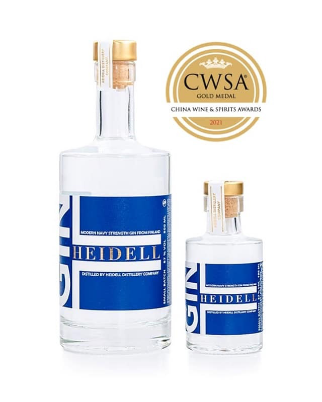 HEIDELL Gin - Gold Medal - China Wine & Spirits Awards - China - 2021