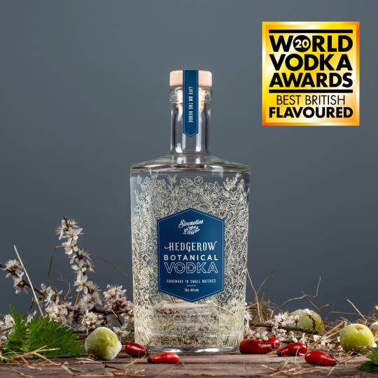 Hedgerow Botanical Vodka - Best British Flavoured - World Vodka Awards - British