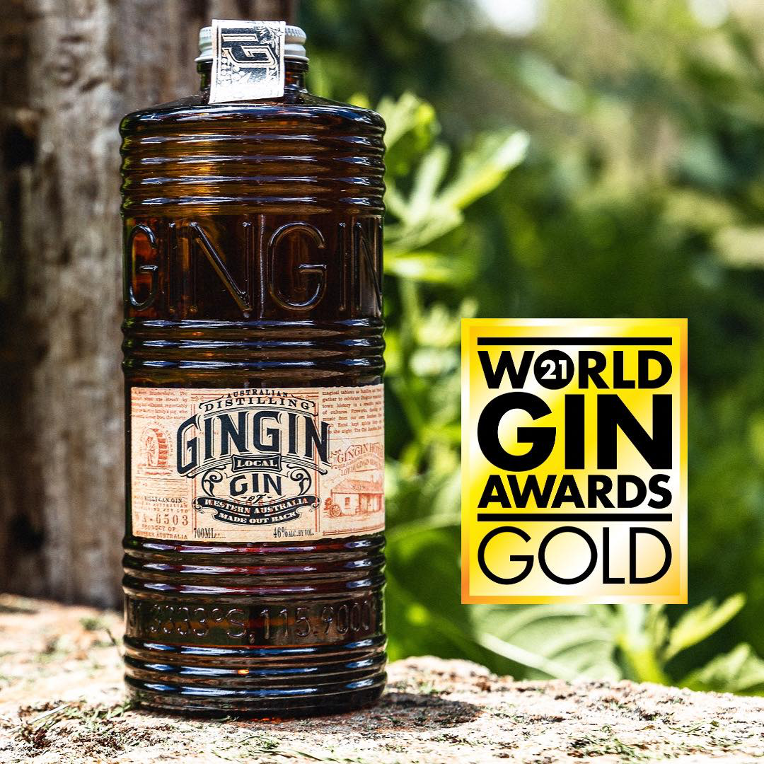 Gingin Gin - Gold - World Gin Awards - 2021