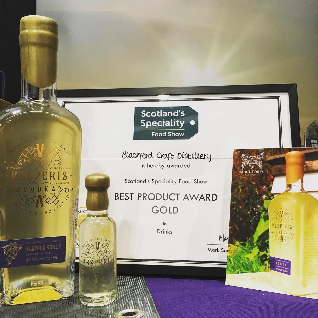 Vesperis Vodka (Heather Honey) - Gold - Scotland's Speciality Food Show - Scotland