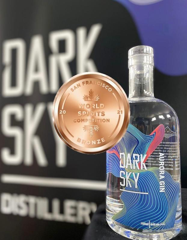 Dark Sky Aurora Gin - Bronze - San Francisco World Spirits Competition - San Francisco - 2021