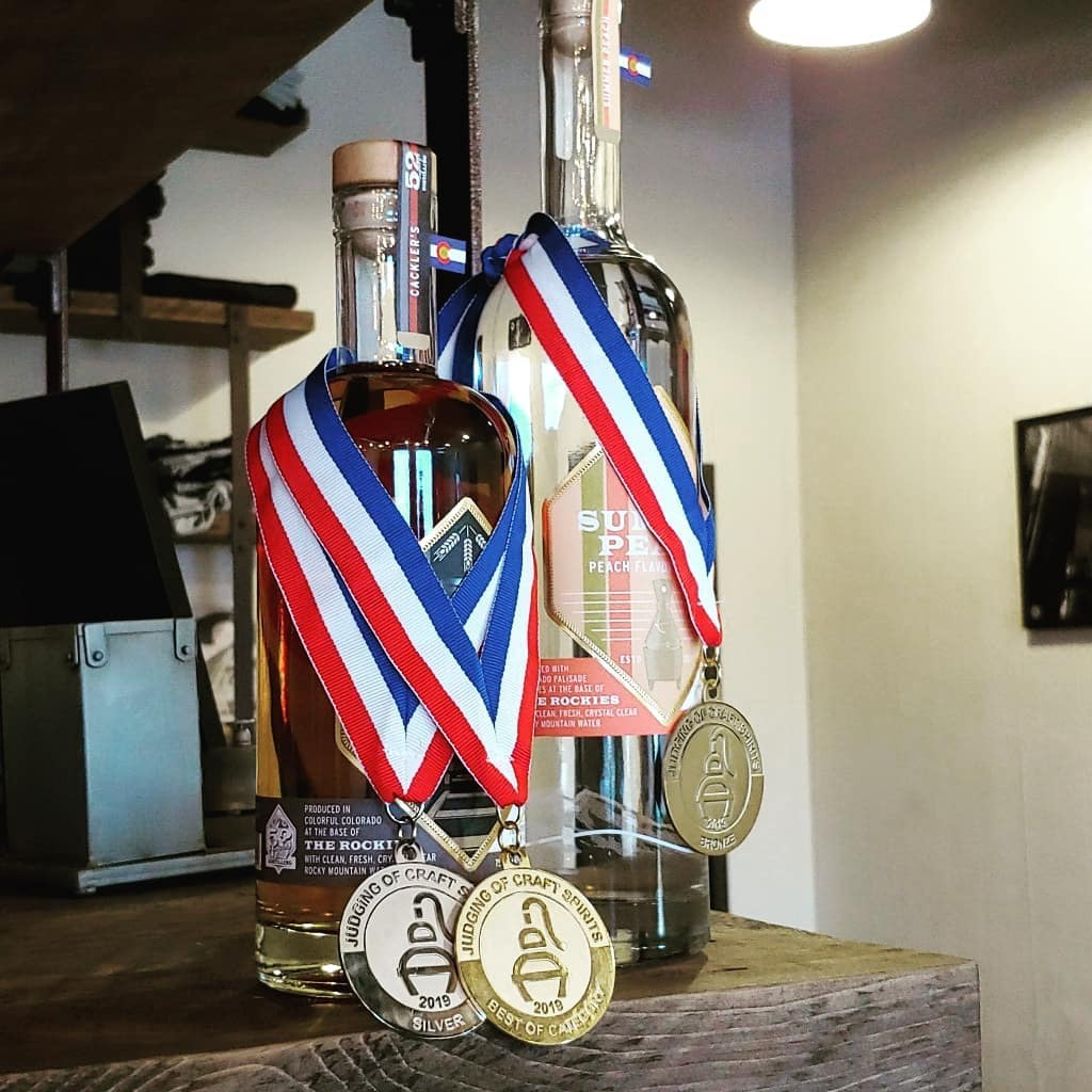 Award winner - Silver; Best of Category; Bronze - Judging of Craft Spirits - 2019
