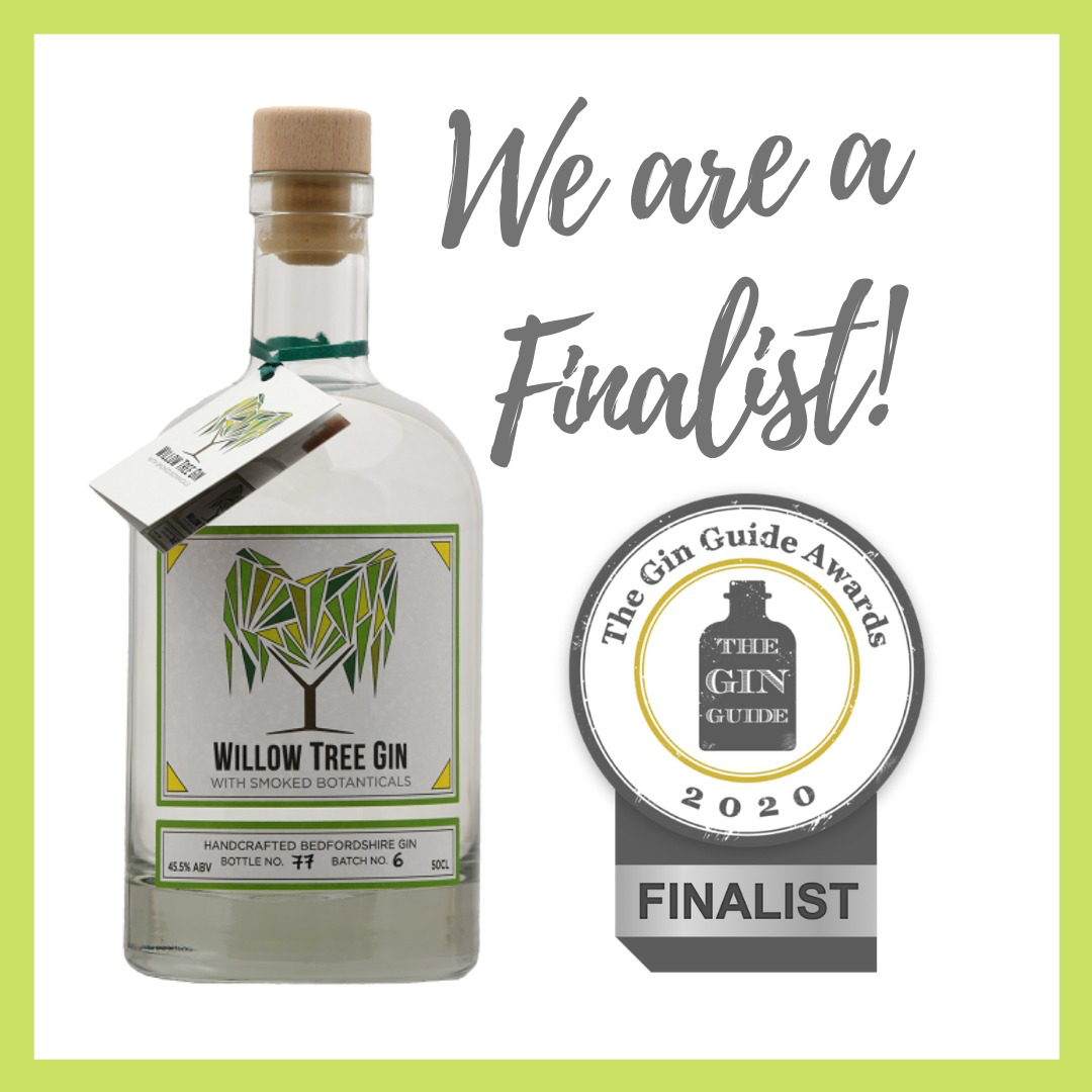 Willow Tree Gin (with Smoked Botanicals) - Finalist - The Gin Guide Awards - 2020