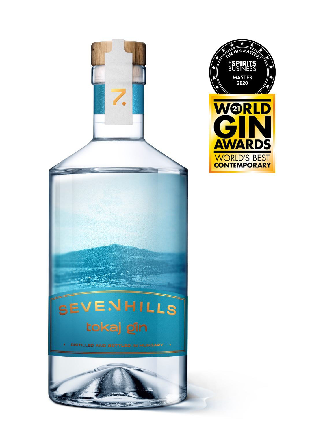 SEVENHILLS tokaj gin - World's Best Contemporary - World Gin Awards - Hungary - 2021