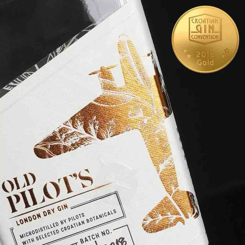 Old Pilot's London Dry Gin - Gold - Croatian Gin Convention - Croatia - 2018