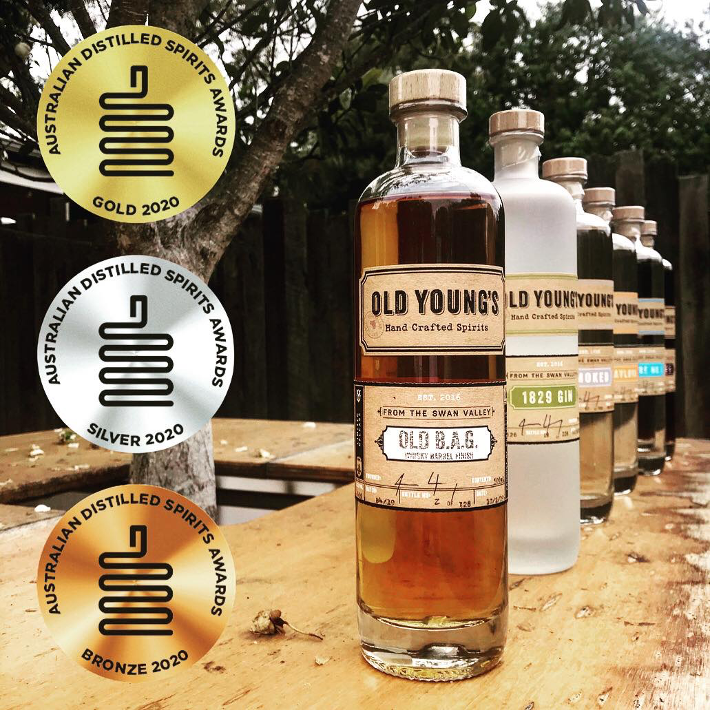 OLD RAG (Whisky Barrel Finish) - Gold / Silver / Bronze - Australian Distilled Spirits Awards - Australia - 2020