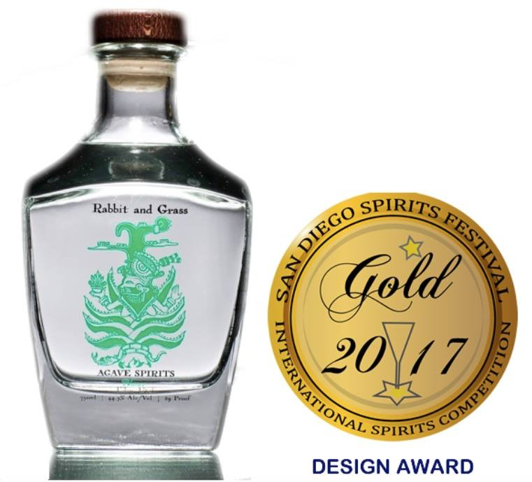 Rabbit and Grass Agave Spirits - Gold - San Diego Spirits Festival International Spirits Competition - 2017