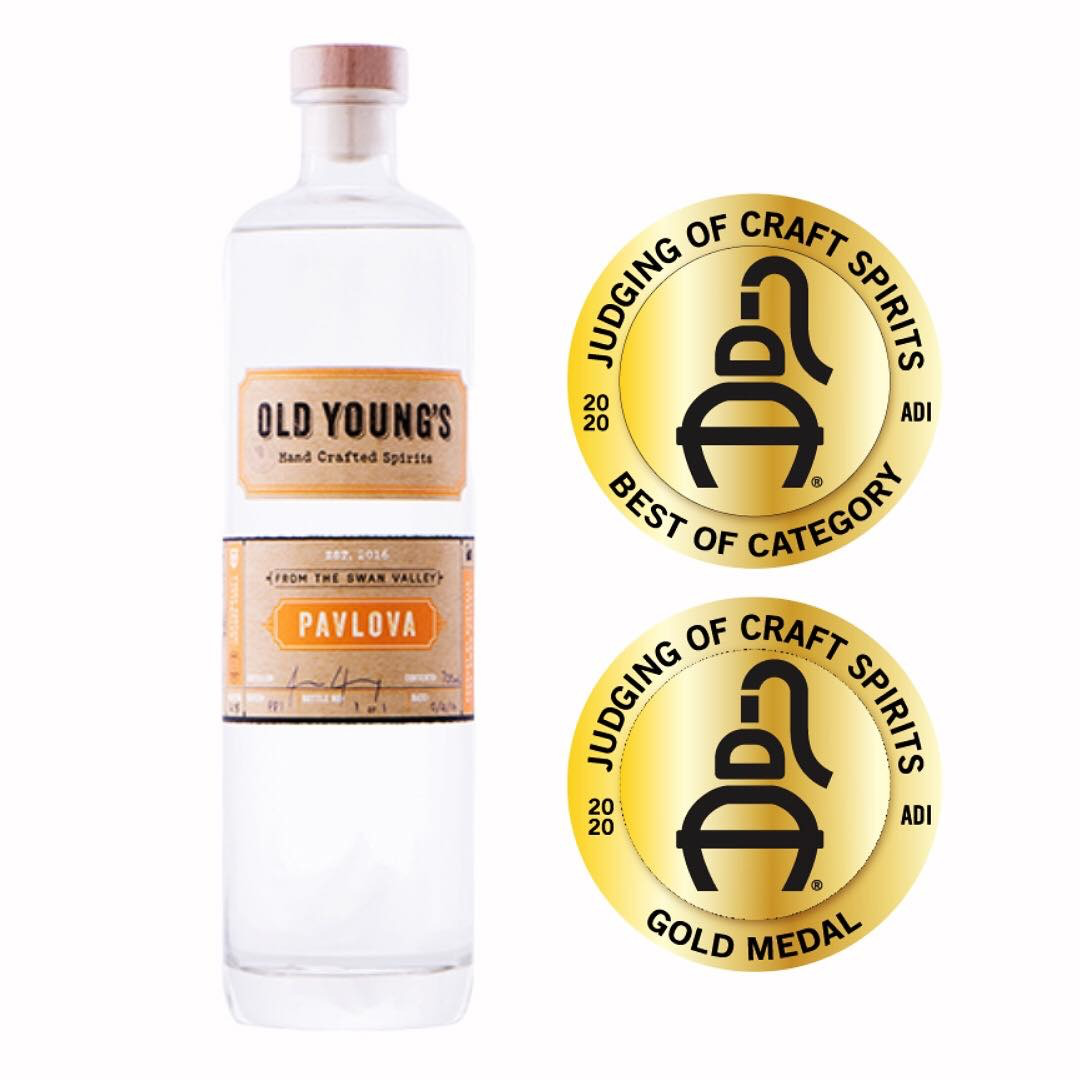 PAVLOVA - Best of Category; Gold Medal - Judging of Craft Spirits (ADI) - 2020