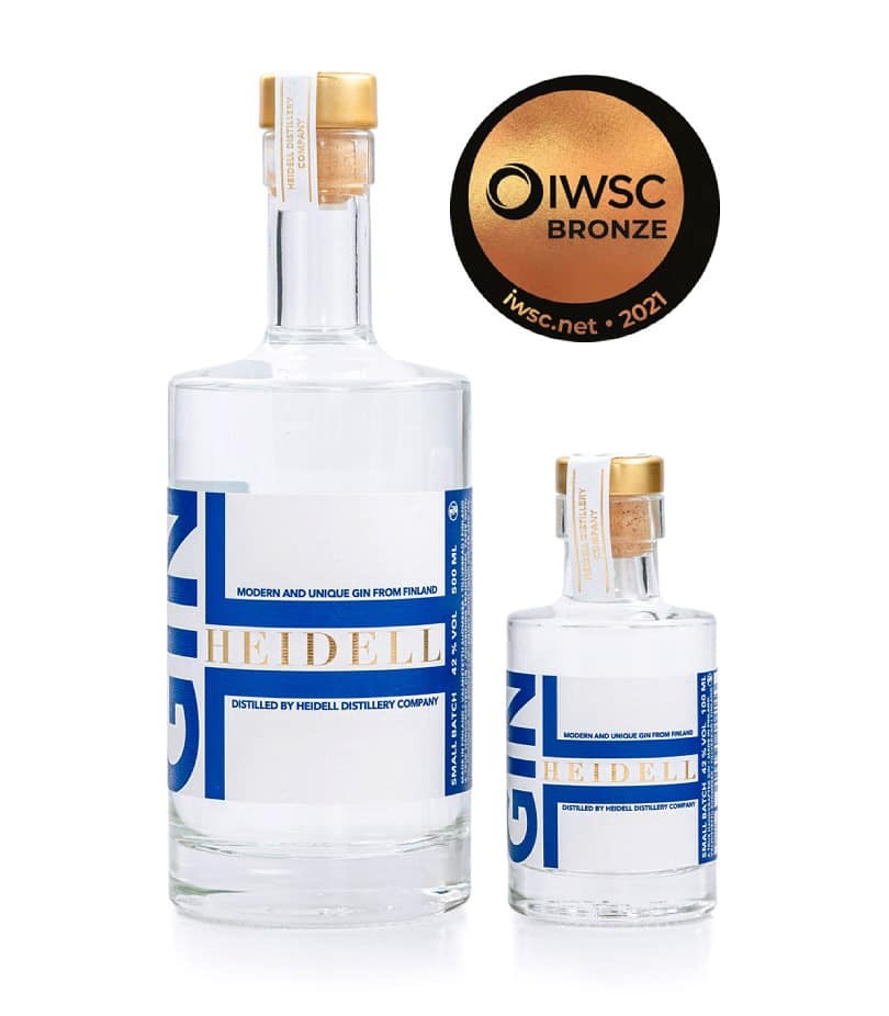HEIDELL Gin - Bronze - IWSC - Finland - 2021