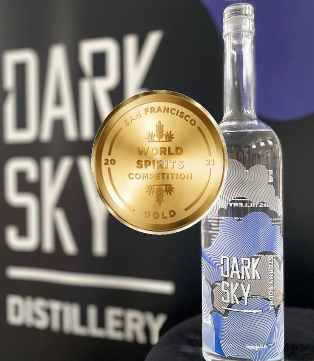 Dark Sky (Stormy Vodka) - Gold - San Francisco World Spirits Competition - San Francisco - 2021