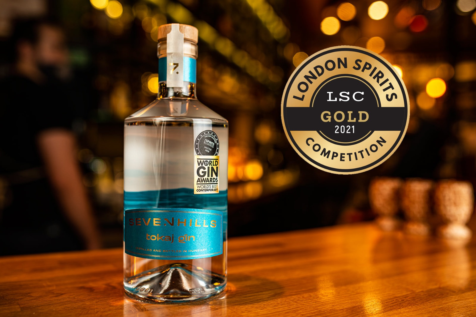 SEVENHILLS tokaj gin - Gold - London Spirits Competition - 2021