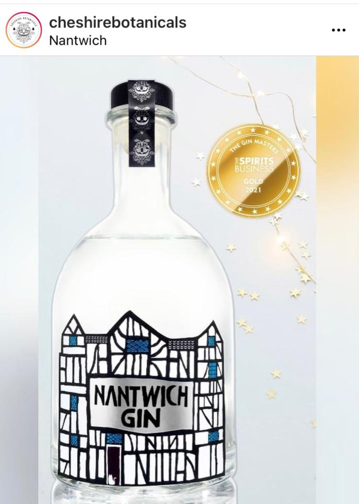 Nantwich Gin - Gold - The Gin Masters (The Spirits Business) - 2021