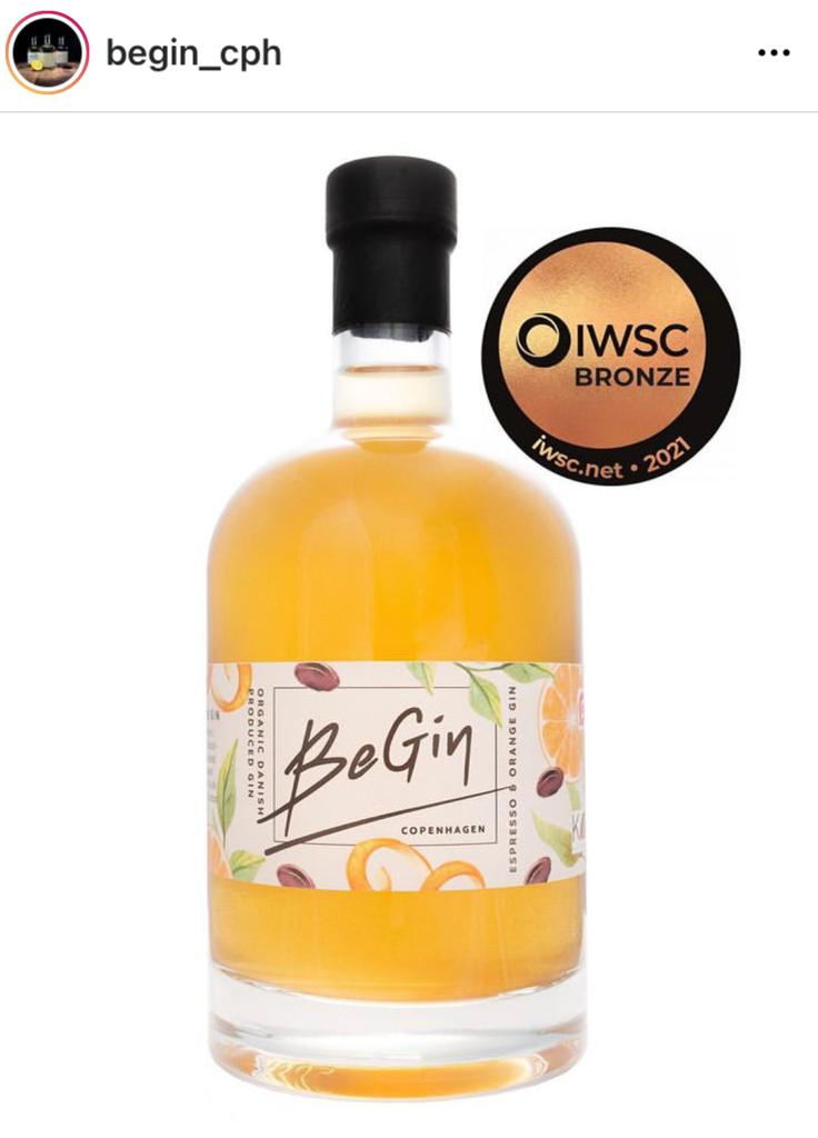 BeGin (Copenhagen) - Bronze - IWSC - 2021