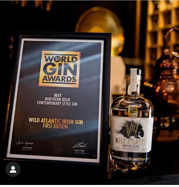 Wild Atlantic Irish Gin (First Edition) - Best - World Gin Awards - Northern Irish