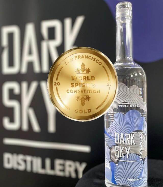 Dark Sky (Stormy Vodka) - Gold - San Francisco World Spirits Competition - San Francisco (USA) - 2021