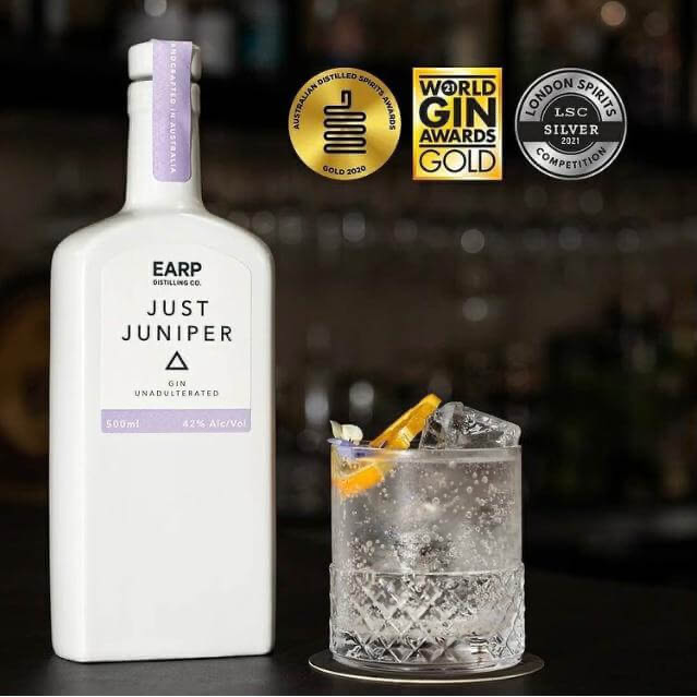 Just Juniper Gin - Gold - Australian Distilled Spirits Awards - Australia - 2020