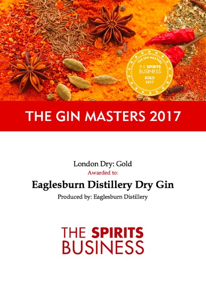 Eaglesburn Distillery Dry Gin - Gold - The Gin Masters 2017 - 2017