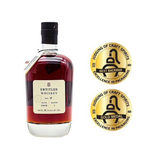 Untitled Whiskey No. 13 - Best Backbar - Judging of Craft Spirits (ADI) – Excellence in Packaging - 2020