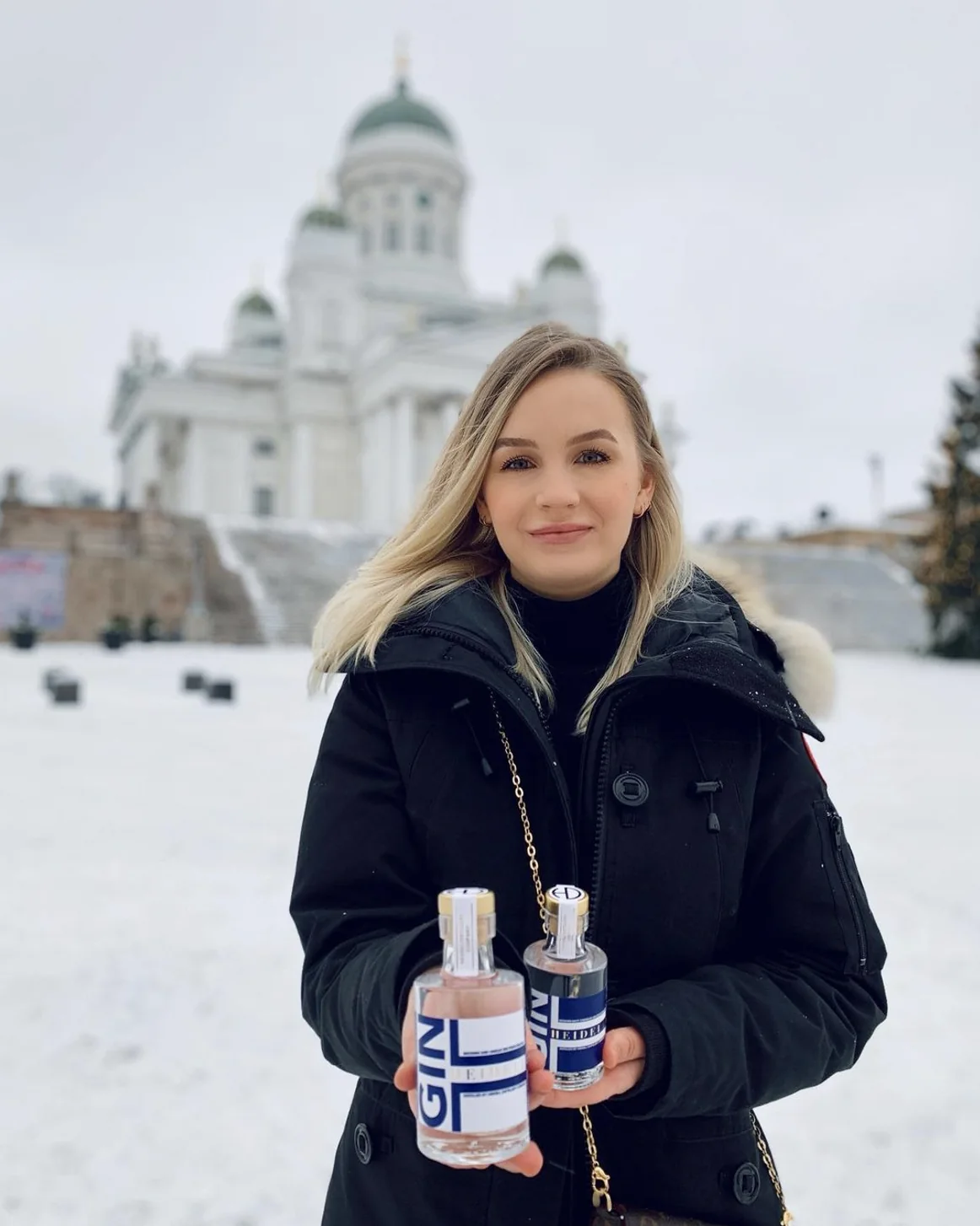 Erika Heidell, co-owner of Heidell Distillery Company in Finland.