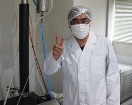 Japanese iStill customer portrait inside a distillery.