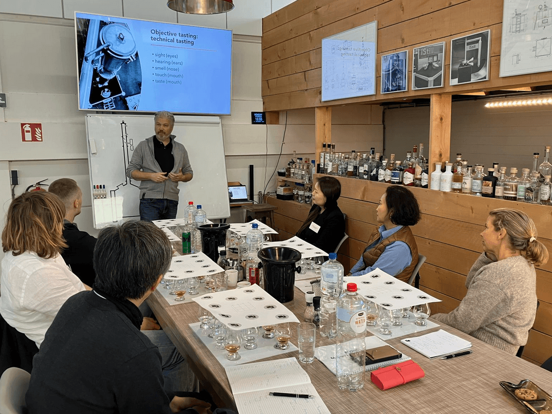 iStill training session with Japanese distillers.
