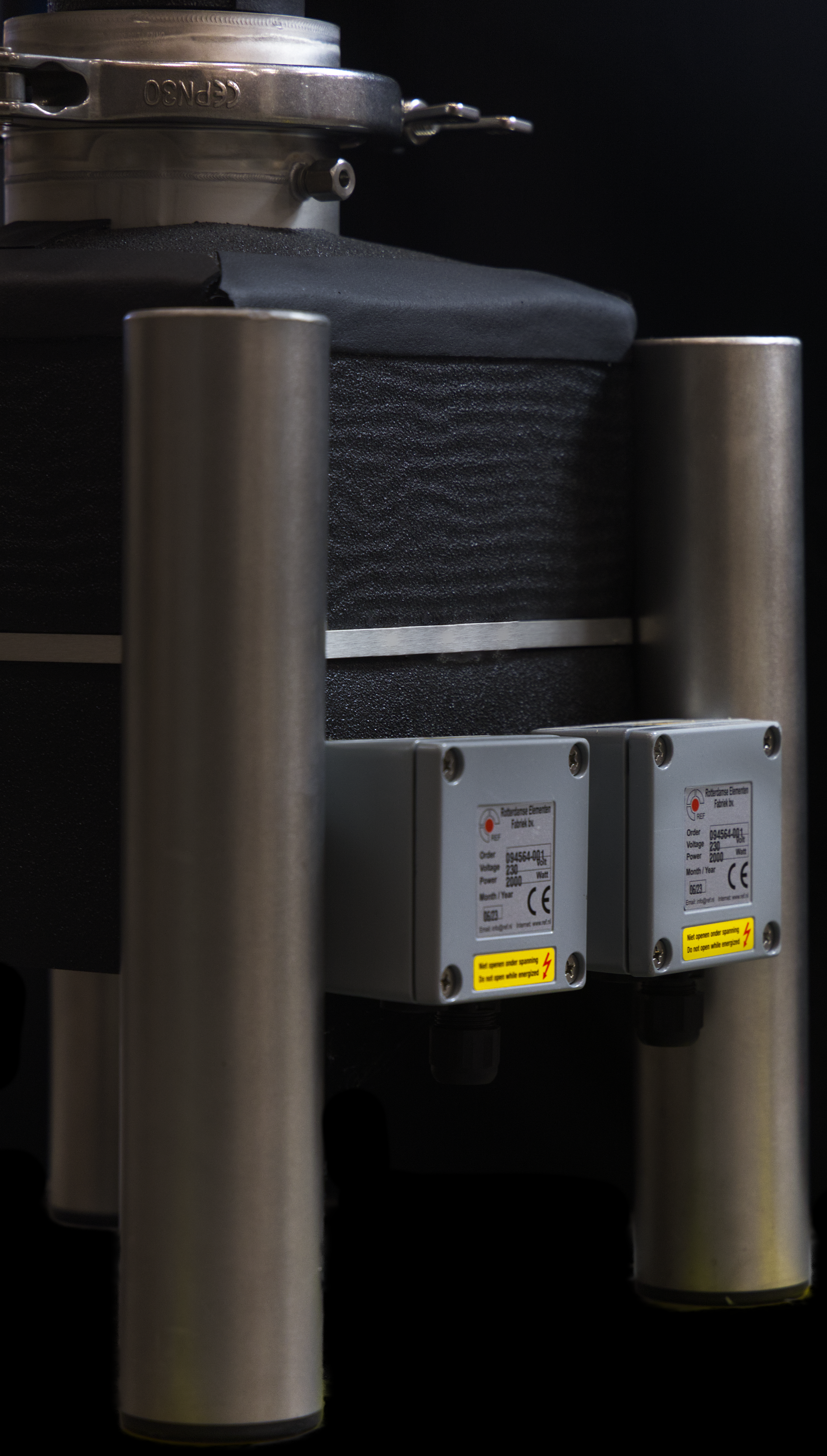 Rear view of the iStill Mini system