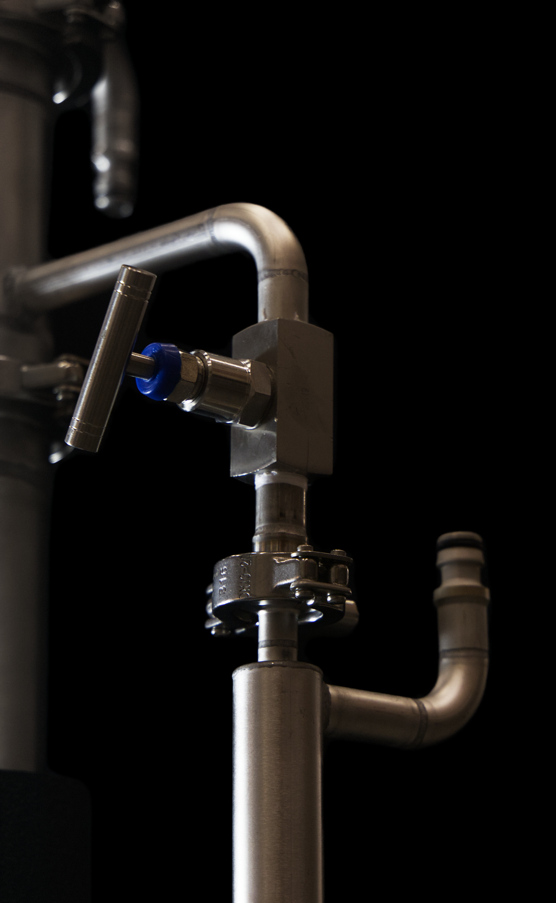 iStill Mini valve and run control detail