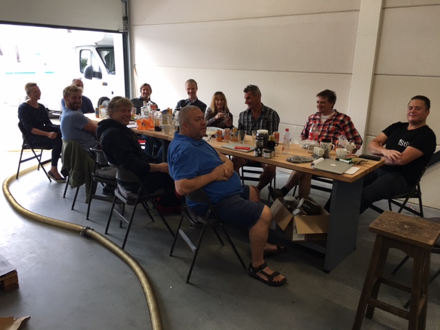 Learning together at an early iStill workshop.