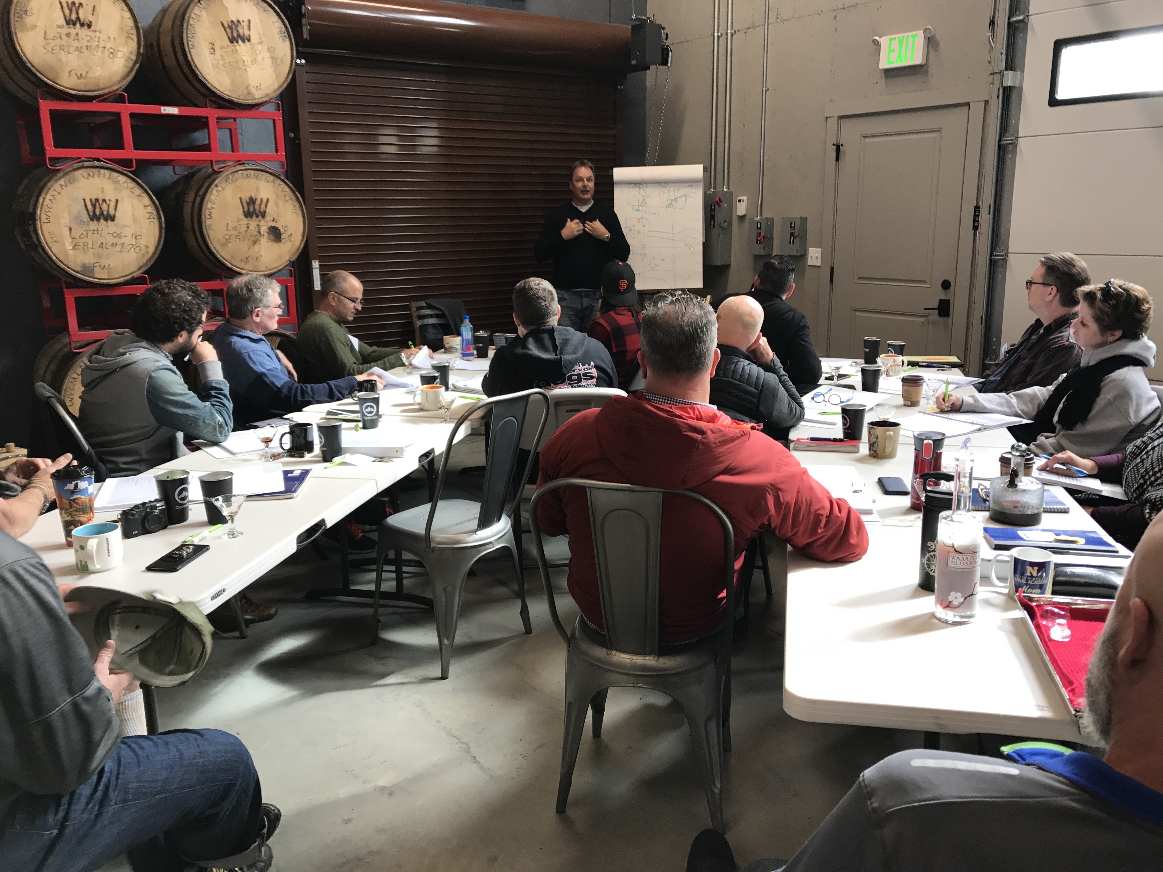 Odin teaches fermentation and distillation in Utah.