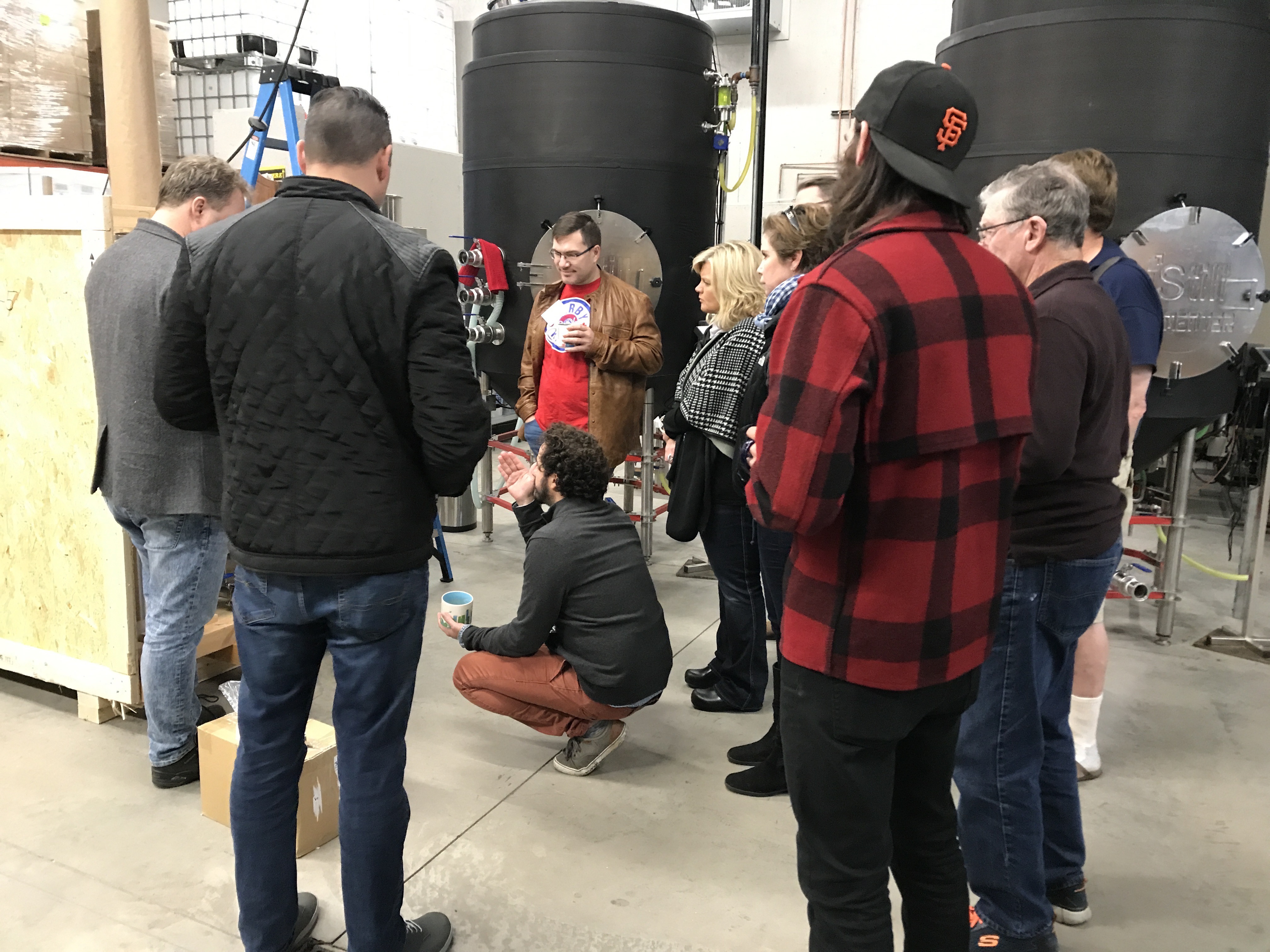 Students learn how to assemble their still.